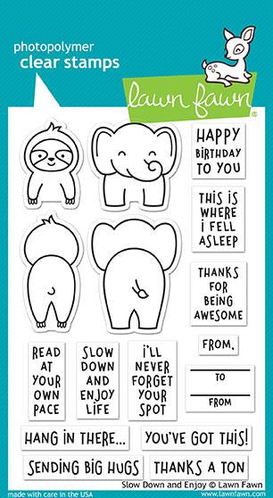 LF1602 Slow Down & Enjoy Stamp Set