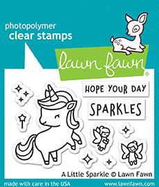 LF1818 A Little Sparkle Clear Stamp Set