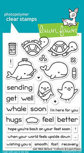 LF1886 Get Well Before 'n Afters Stamp Set
