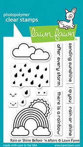 LF1888 Rain Or Shine Before 'n Afters Stamp Set