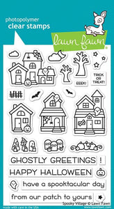 LF2014 - Spooky Village Stamp Set