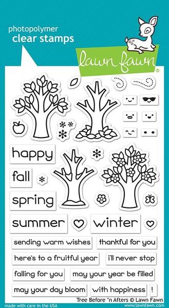 LF2018 - Tree Before 'n After Stamp Set
