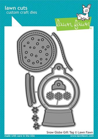 LF2056 Snowglobe Gift Tag