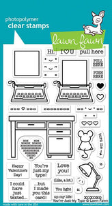 LF2165 You're Just My Type Stamp Set