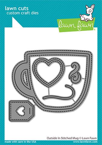 LF2444 Outside In Stitched Mug Craft Die