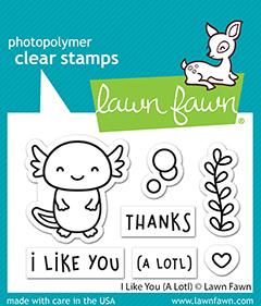 LF2464 I Like you (A Loti) Clear Stamp Set