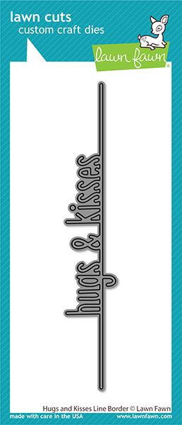 LF2475 Hugs and Kisses Line Border