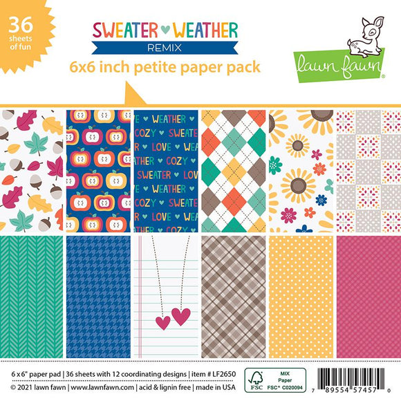 LF2650 Sweater Weather Remix 6 x 6 Paper Pad