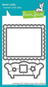 LF2673 Window Scene: Winter Die set