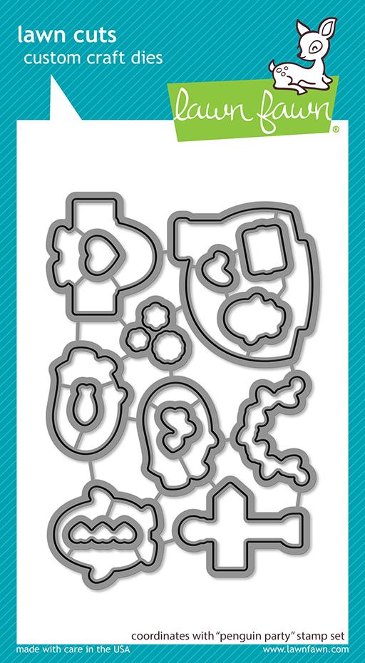 LF2675 Penguin Party Die Set