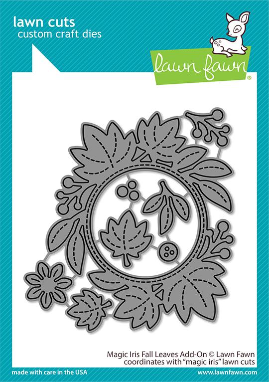 LF2696 Magic Iris Fall Leaves Add On Craft Die