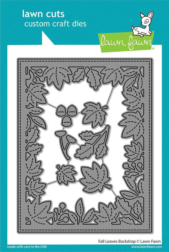 LF2703 Fall Leaves Backdrop Craft Die