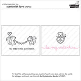 LF2726 Scent With Love Clear Stamps