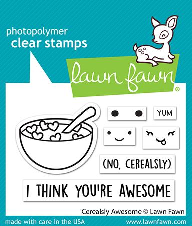 LF2730 Cerealsly Awesome Clear Stamp