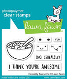 LF2730 Cerealsly Awesome Clear Stamp