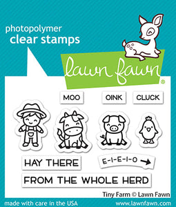 LF2772 Tiny Farm Clear Stamp Set