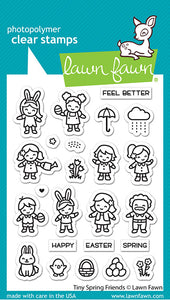 LF2778 Tiny Spring Friends Clear Stamps