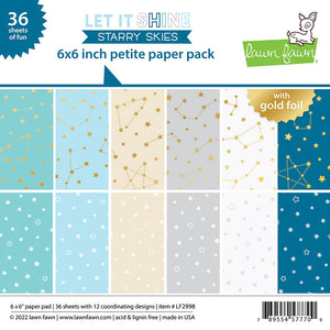 Let it Shine 6 x 6 Petite Paper Pack