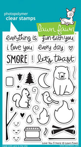 LF671 Love You S'more Stamp Set