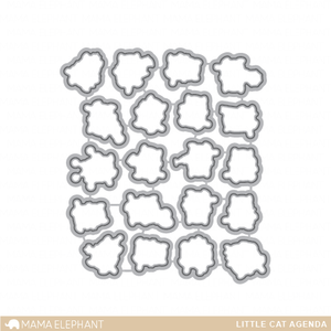 Mama Elephant Little Cat Agenda Creative Cuts