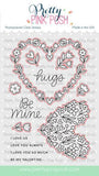Large Floral Hearts Coordinating Dies