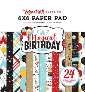 Magical Birthday (Boy) 6x6 paper pad