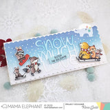 Mama Elephant Dashin Thru The Snow