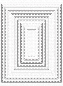 MFT-1185 A2 Stitched Rectangle Stax Set 2