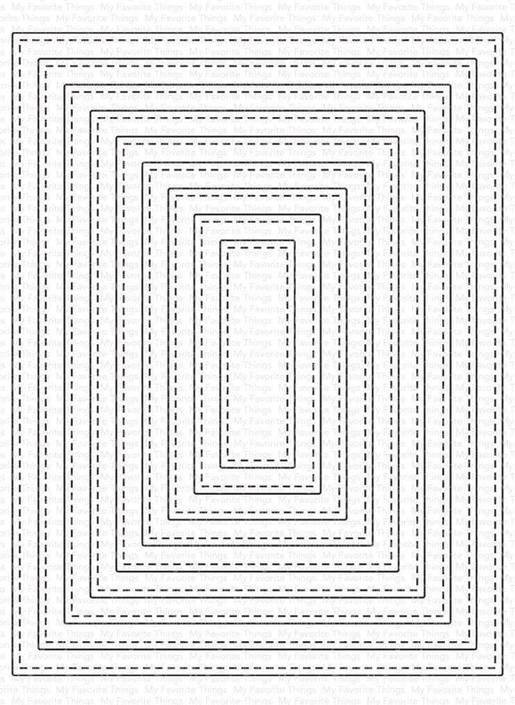 MFT-1185 A2 Stitched Rectangle Stax Set 2