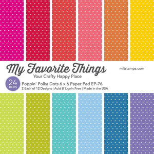 Poppin' Polka Dots 6 x 6 Paper Pad