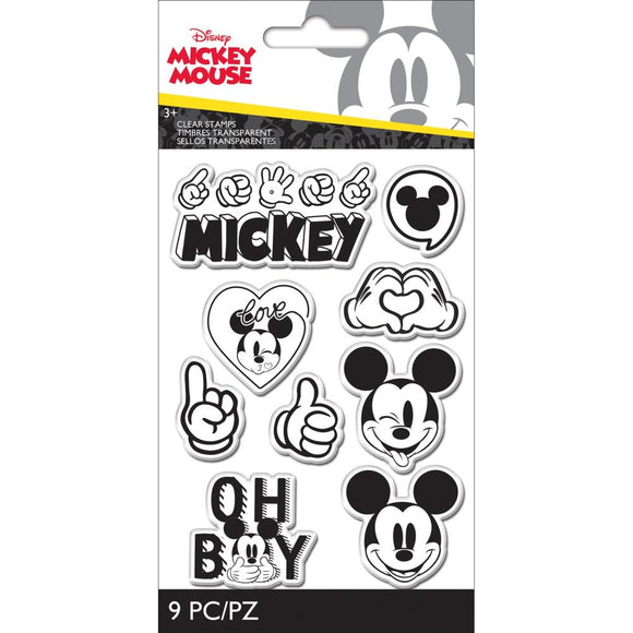 EKSuccess Mickey Mouse Clear Stamp Set