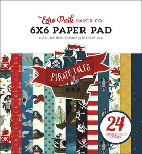 TA176023 Pirate Tales 6x6 Paper Pad