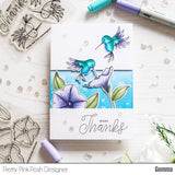 Hummingbird Thanks Stamp Set