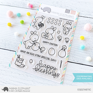Mama Elephant Eggtastic Stamp Set