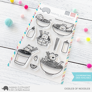Mama Elephant Oodles of Noodles Stamp Set