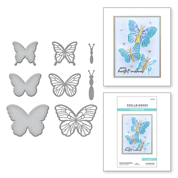 S4-1176 Delicate Butterflies Dies