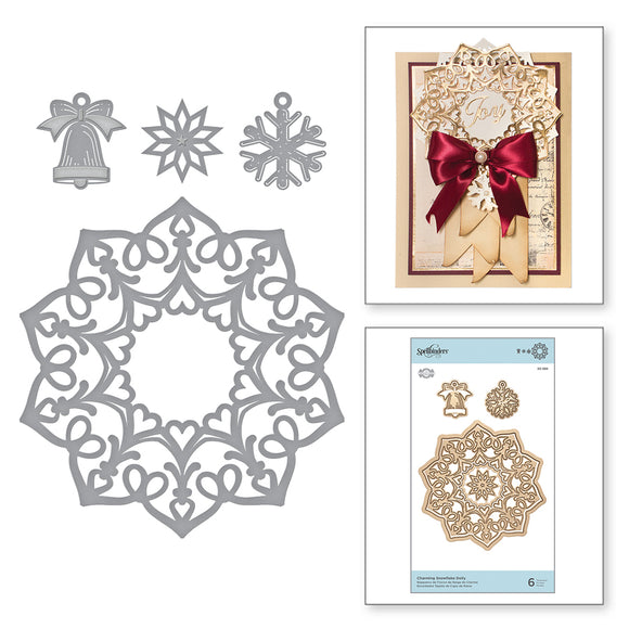 S5-380 Charming Snowflake Doily