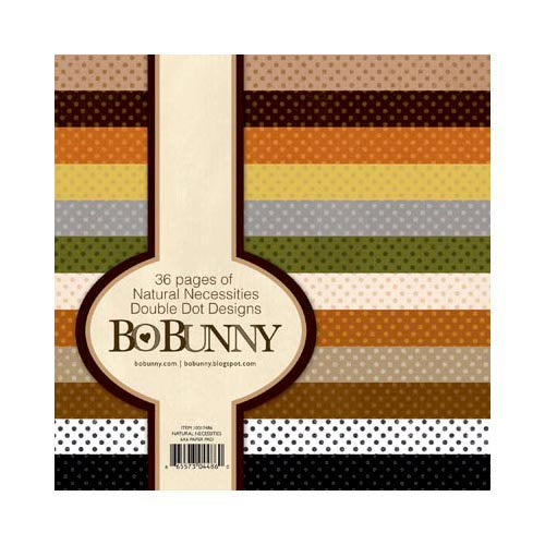 Bo Bunny Natural Necessities 6 x 6 Paper Pad
