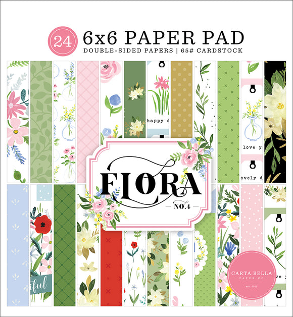 Flora 6 x 6 Paper Pad