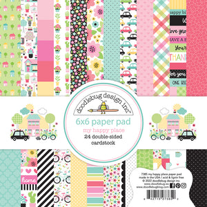 Doodlebug Design My Happy Place 6x6 Paper Pad