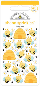 DB7797 Honey Bees Shape Sprinkles