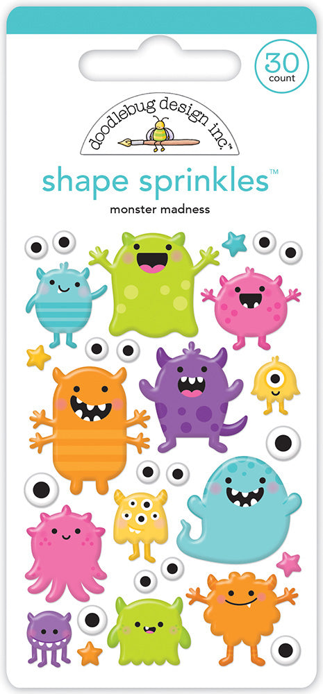 7850 Monster Madness Shape Sprinkles