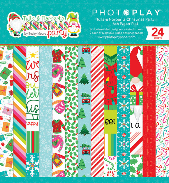 CHP2915 Tulla & Norbert's Christmas Party 6 x 6 Paper Pad