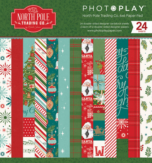 TNP2947 North Pole Trading Company 6 x 6 Paper Pad