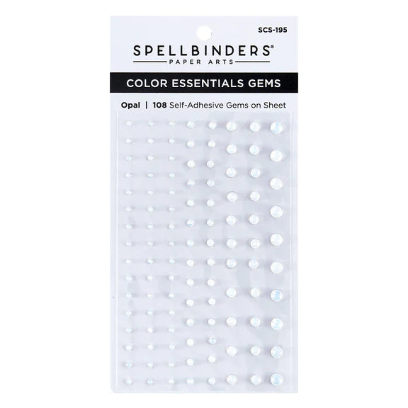 SCS-195 Opal Self-Adhesive Gems
