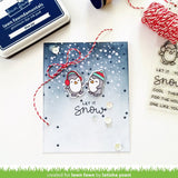 LF1226 Snow Cool Clear Stamp set