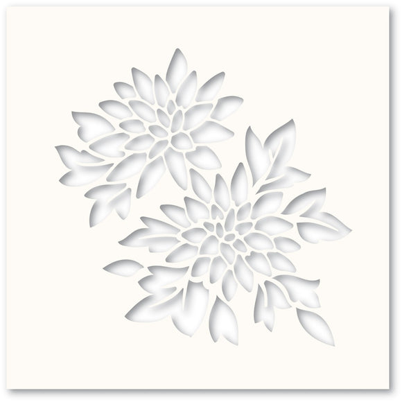 T100 Chrysanthemum Stencil