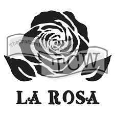 TCW649 La Rosa 12x12 Stencil