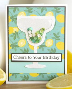 Birthday Cheers Margarita Custom Card Kit