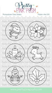 Winter Circles Clear Stamp Set